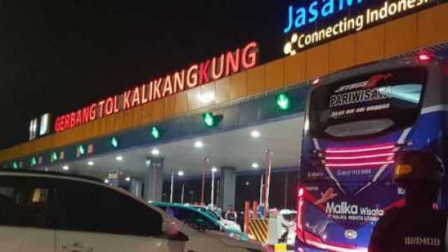 Gardu Transaksi Gerbang Kalikangkung Siap Hadapi Lonjakan Pemudik
