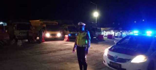 Sat Lantas Polres Bangka Barat Laksanakan Patroli Malam
