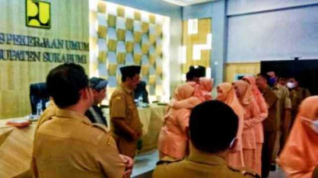 Asep Japar Dinas PU Kab. Sukabumi Gelar Halal Bihalal Hari Raya Idul Fitri 1443 H