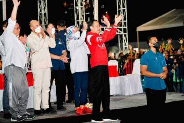Presiden dan Ibu Negara Saksikan Konser Kebangsaan di NTT