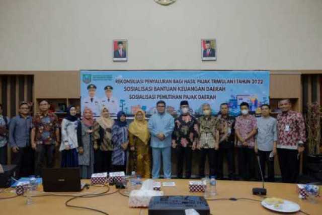 67 Miliar Dana Bagi Hasil Pajak Triwulan I ,Diberikan Pemprov Bangka Belitung ke Kabupaten/Kota
