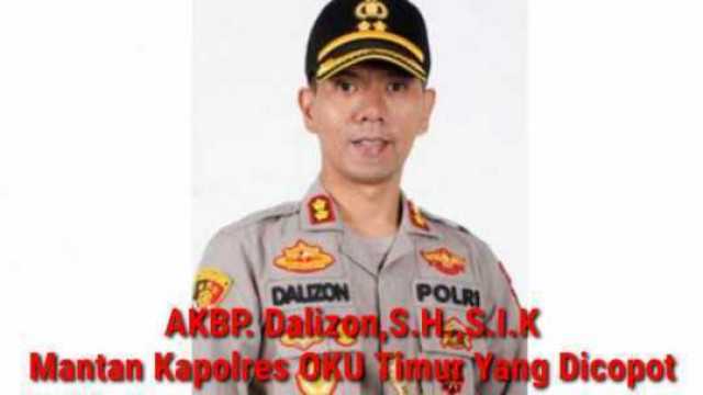 Peras 10 Miliar Dinas PUPR Muba, Dalizon Mantan Kapolres OKU Timur Meringkuk Dalam  Penjara