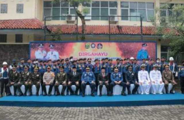 Jadi Inspektur Upacara HUT Pemadam Kebakaran Ke 103, H. Marwan Hamami : Yang Kalian Kerjakan Murni Pengabdian dan Panggilan Jiwa