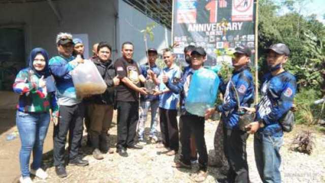 Gencarkan Gerakan *SELINGKUH* LSM Dampal Jurig & Bupati Sukabumi Gaet 500 Komunitas Angler Liar Untuk Tanam Pohon & Tebar Bibit Ikan Di 5 Alur Sungai