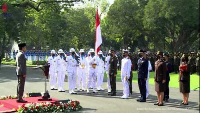 Presiden Jokowi Minta Perwira TNI-Polri Jadikan Indonesia Negara Maju