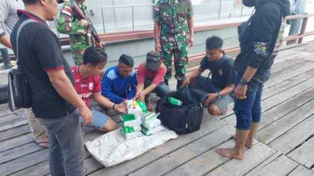 TNI AL Gagalkan Penyelundupan Sabu 14,077 Kg