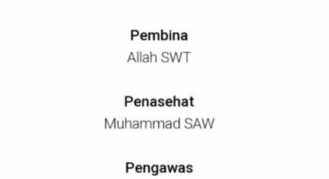 Nyeleneh!!! Menempatkan Nabi Muhammad Sebagai Penasihat di Struktur Organisasi