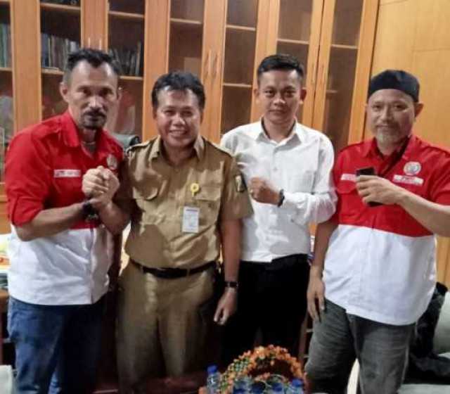 DPC PWRI kab Sukabumi,mengadakan acara silaturakhim dengan DISDIK Kab.Sukabumi
