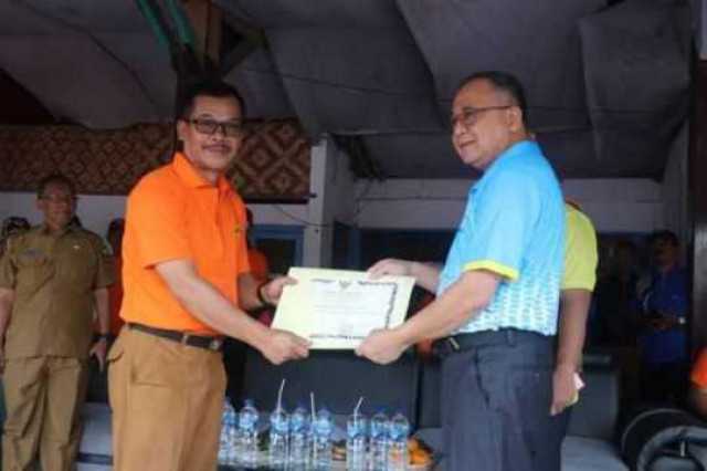 WABUP Kab. Sukabumi Apresiasi Kemeriahan Acara Jalan Sehat dan Bazar Rakyat Kec. Warungkiara
