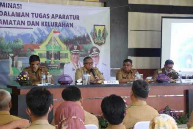Bupati Kab. Sukabumi, "Kecamatan dan Kelurahan Harus Kreatif, Inovatif dan Profesional"