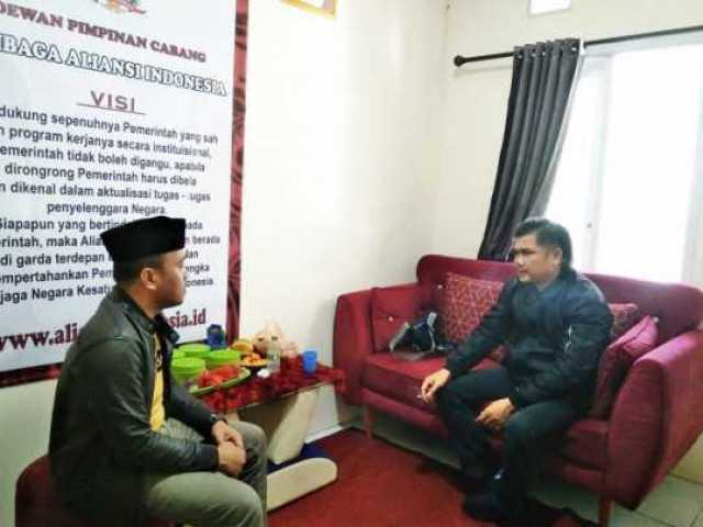 Kunjungan Silaturahmi LSM GERHANA PRO DPC Sukabumi
