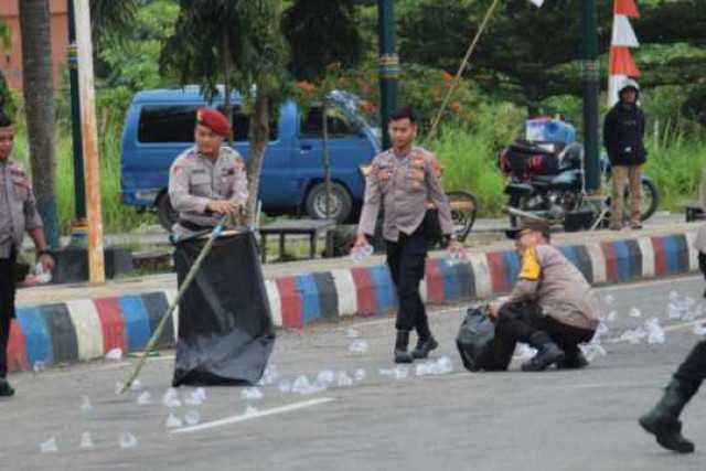 Wow! Patut Dicontoh, Inilah Aksi Humanis Dilaksanakan Personel Polres Mura 