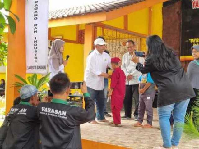 Gelar Santunan, KADISKOMINFO Apresiasi Yayasan Jurnalis Langkah Terarah