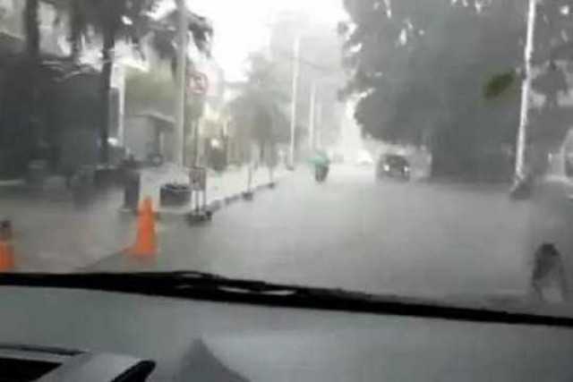 BPBD DKI Benarkan Ada Hujan Es, Pastikan Tak Ada Objek yang Terkena Dampak