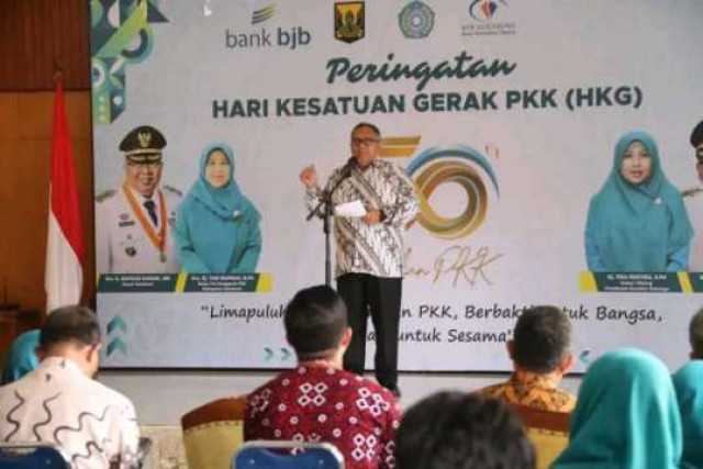 HKG Ke 50 PKK, Bupati Kab. Sukabumi "PKK Selalu Bersinergi dan Mendukung Pembangunan Dikabupaten Sukabumi