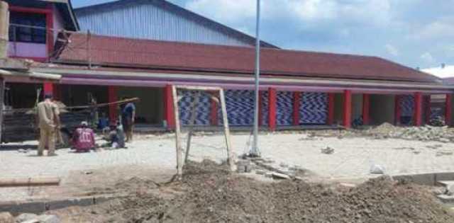 Tak Kunjung Rampung, Proyek Ke 3 Pasar Nglangon Sragen Molor Lagi. Sebelumnya Jembatan Gilirejo dan Masaran