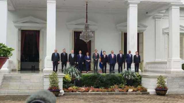 Presiden Jokowi Terima Kunjungan Menlu dan Sekjen ASEAN