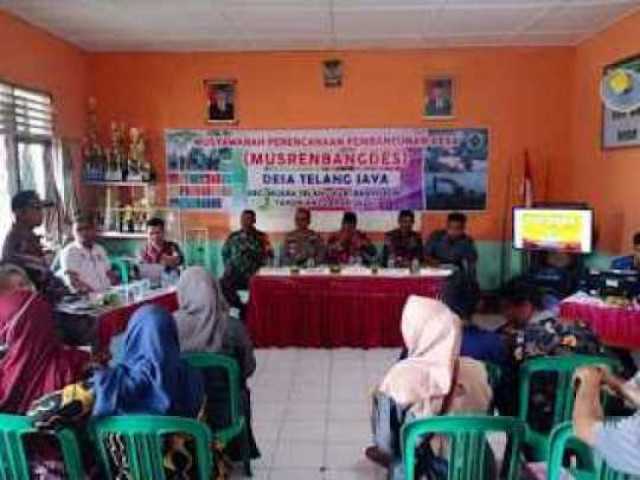 Kapolsek Muara Telang ajak Masyarakat Wujudkan Kamtibmas.