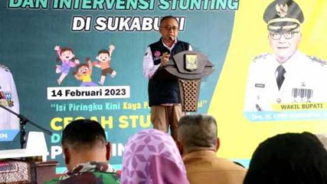 WABUP Launching GADIS Sukabumi Wujud Nyata Komitmen Pemerintah Daerah Mencegah Stunting