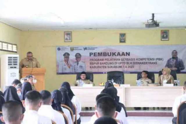 Pelatihan Berbasis Kompetensi, Bupati Kuatkan SDM di Kabupaten Sukabumi