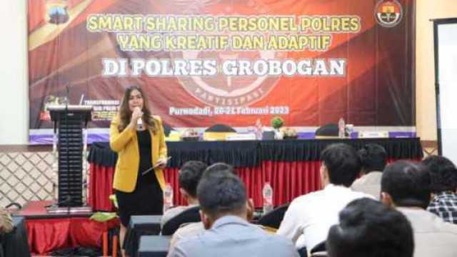 Giat Smart Sharing Humas Polri, Personal Polres Grobogan di Minta Melek Media Sosial