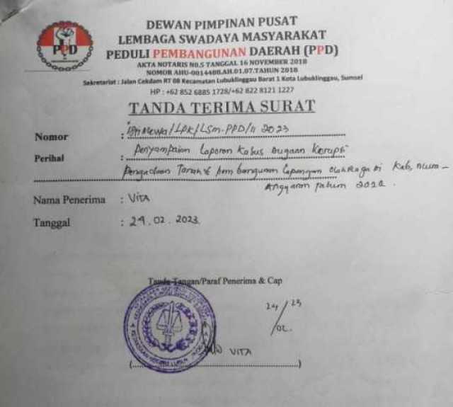 Di Musi Rawas, Bangun Taman Habiskan Ratusan juta, Dilaporkan ke kejaksaan