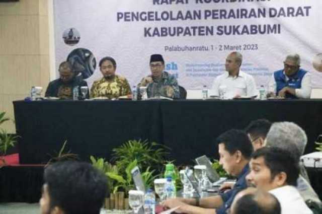 Sekda Kab. Sukabumi Ade Suryaman "Kajian Brsdm Dan Fao Tingkatkan Ekosistem Perairan Darat Di Kab. Sukabumi"