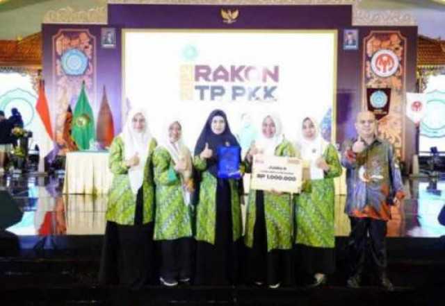 TP PKK Kabupaten OKU Timur Raih Juara III Lomba Konten Reels Instagram