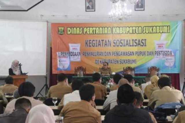 SEKDA kab. Sukabumi Tegaskan Distribusi Pupuk Bersubsidi Harus Tepat Sasaran