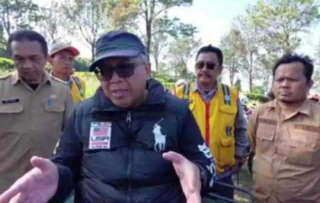 Tinjau Rencana Pembangunan Jalan Selabintana - Kadudampit, Bupati Kab. Sukabumi Berharap Dapat Menyejahterakan Masyarakat