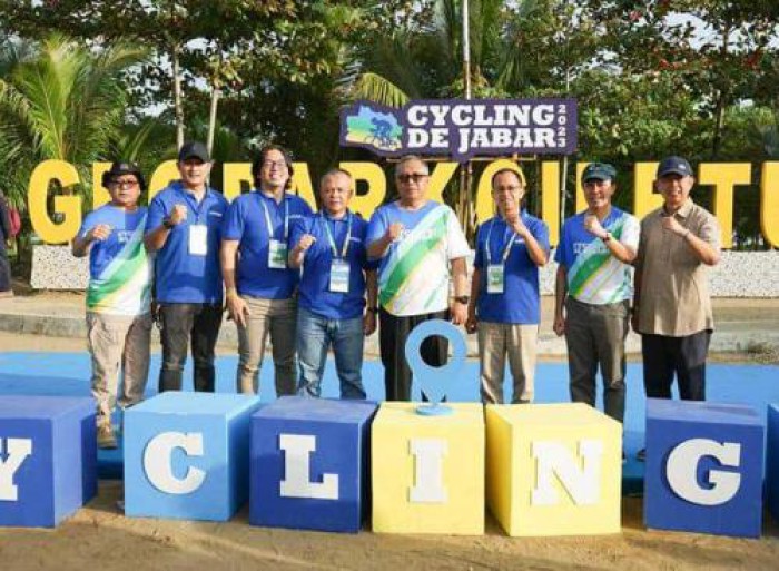 Lepas 145 Peserta Cycling De Jabar, Bupati Sukabumi "Pengembangan Wisata Ke Level Dunia"