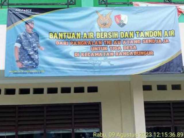 Manunggal Bantuan Sarana Air Di Rancabungur, Bogor