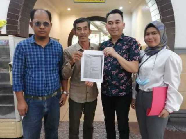 Kasus Mantan Kades AF Jual Tanah Warga Burai, Kuasa Hukum Syarifudin Minta Polres OI Tingkatkan Status Penyelidikan Jadi Penyidikan.