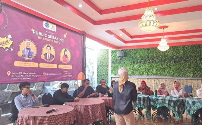 Pelatihan "Public Speaking", kerjasama LAI dengan BBPVP Cevest Bekasi