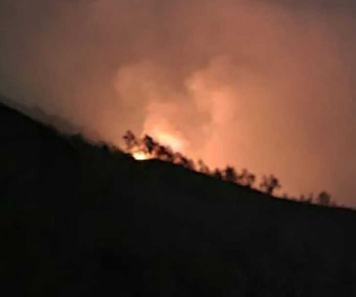 Kebakaran Gunung Lawu makin meluas merambah ke Jawa Tengah