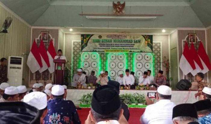 Peringatan Maulid Nabi di Kemenag Kabupaten Kapuas
