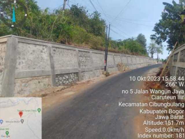 Desa Ciaruteun Ilir kecamatan Cibungbulang yang awalnya tertinggal