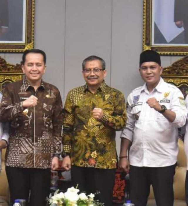 Silahturahmi Pj Gubernur Sumsel dan Pengurus APDESI