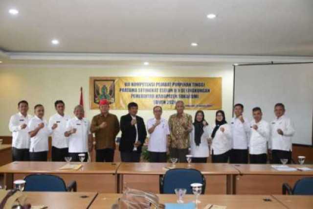 Sekda Sukabumi, Ade Suryaman Membuka Uji Kompetensi JPT Pratama Setingkat Esselon II B Tahun 2024