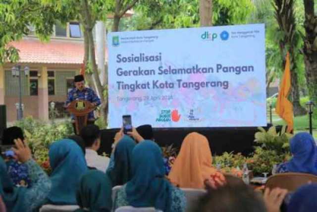 Antisipasi  Food Loss and Waste, Pemkot Tangerang Sosialisasikan  Gerakan Selamatkan Pangan