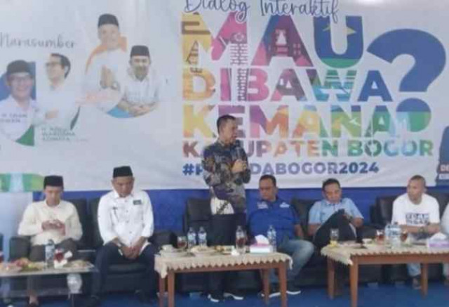 Elly Yasin Tak Hadir Dalam Dialog Interaktif Partai Demokrat, Jaro Ade Pastikan Visi-Misinya Sama Ingin Kabupaten Bogor Maju