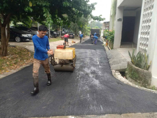 Warga Perumahan Nuri Bintaro Jaya Ucapkan Terimakasih pada Walkot Tangsel Atas perbaikan Jalan Lingkungannya