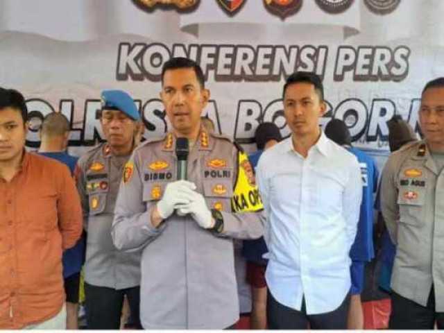 Polisi bekuk pelaku pembacokan dua pelajar di Bogor