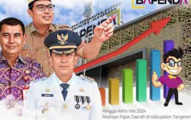 Bapenda berhasil dongkrak  penerimaan pajak daerah hingga akhir Mei 2024 mecapai  ± Rp1,2 triliun