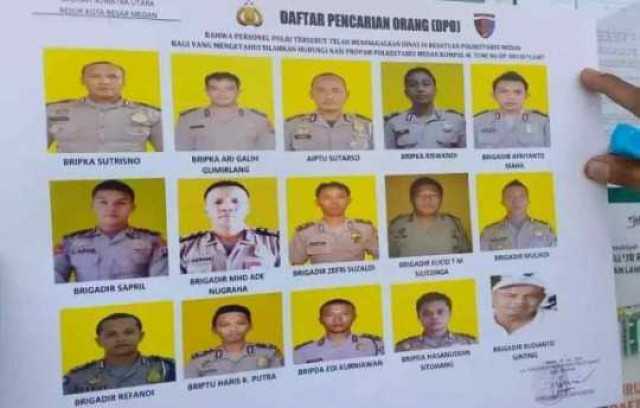 15 personel Polrestabes Medan DPO, ada yang desersi dan terlibat perampokan