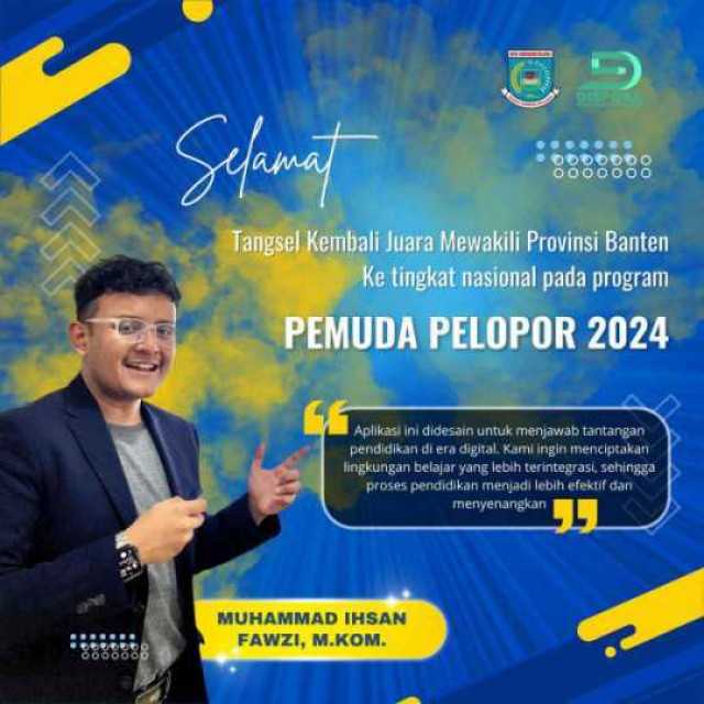 Tangsel wakili  Banten Ke Tingkat Nasional pada Program Pemuda Pelopor Tahun 2024
