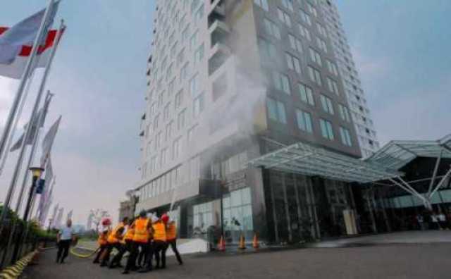  Pengelola Gedung Tinggi di Tangsel harus Siapkan Manajemen  Keselamatan Kebakaran