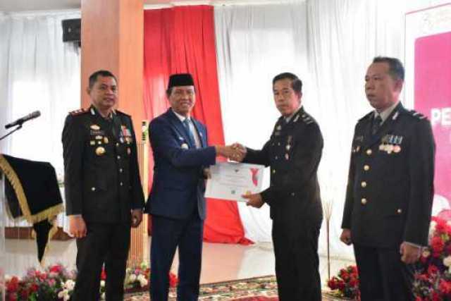 HUT Bhayangkara Ke-78 Pj Bupati OKI Mengapresiasi Kinerja Polres OKI 