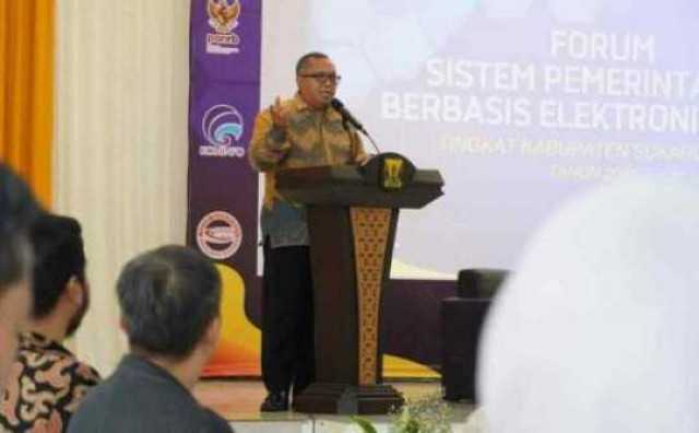 Bupati Sukabumi Minta SPBE Segera Direalisasikan Secara Terintegrasi