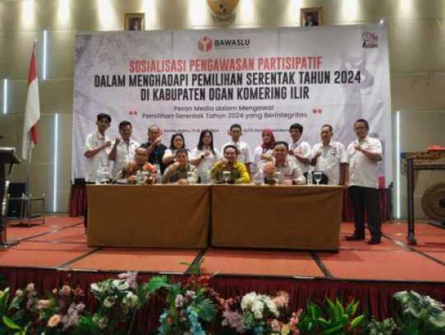 BAWASLU OKI Gelar Sosialisasi Peran Media Dalam Mengawal Pemilihan Serentak